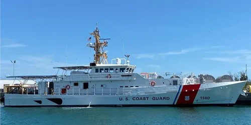 Live real-time tracking of military patrol ship CGC Oliver Henry from the United States Coast Guard