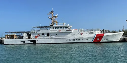 Live real-time tracking of military patrol ship CGC Pablo Valent from the United States Coast Guard