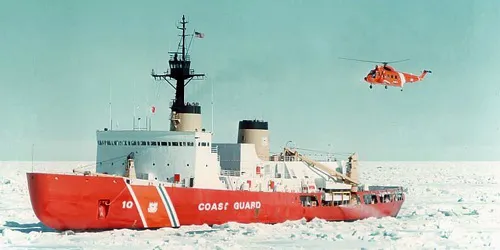 Live real-time tracking of military icebreaker CGC Polar Star from the United States Coast Guard