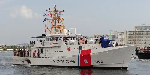 Live real-time military ship tracking of CGC Richard Ethridge from United States Coast Guard