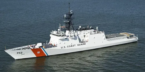 Live real-time tracking of military security cutter CGC Stratton from the United States Coast Guard