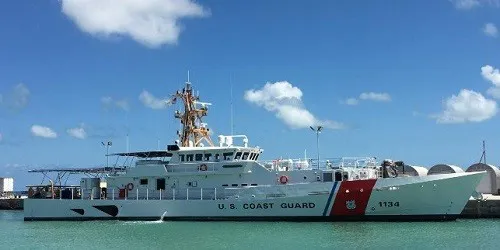 Live real-time military ship tracking of CGC William Hart from United States Coast Guard