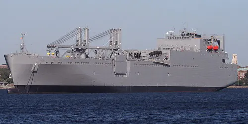 Live real-time military ship tracking of USNS Charlton from United States Navy Military Sealift Command