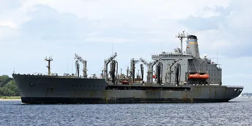 Live real-time tracking of military replenishment oiler USNS Patuxent from the United States Navy Military Sealift Command