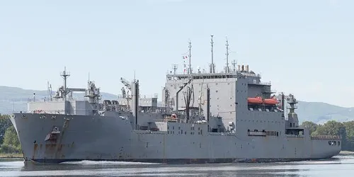 Live real-time tracking of military dry cargo / ammunition USNS Wally Schirra from the United States Navy Military Sealift Command
