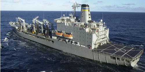 Live real-time tracking of military replenishment oiler USNS Walter S. Diehl from the United States Navy Military Sealift Command