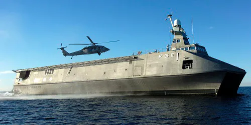 Live real-time military ship tracking of Sea Fighter from United States Navy