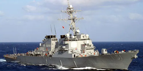 Live real-time tracking of military destroyer USS Arleigh Burke from the United States Navy