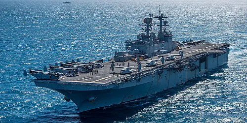 USS Bonhomme Richard Real-Time Military Ship Tracking