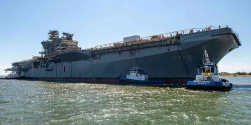 Live real-time military ship tracking of USS Bougainville from United States Navy