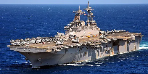 Live real-time military ship tracking of USS Boxer from United States Navy