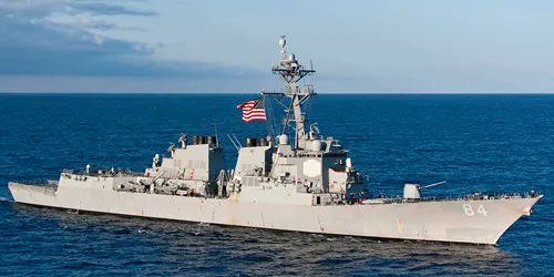 Live real-time tracking of military destroyer USS Bulkeley from the United States Navy