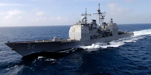 Live real-time military ship tracking of USS Bunker Hill from United States Navy