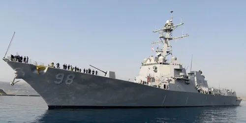 Live real-time tracking of military destroyer USS Forrest Sherman from the United States Navy