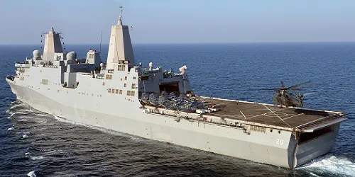 Live real-time tracking of military amphibious transport dock USS Green Bay from the United States Navy