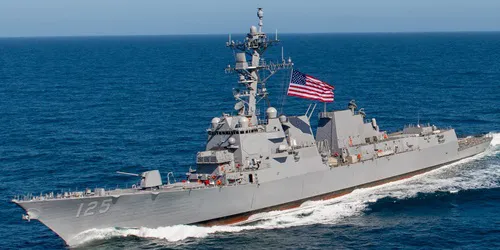 Live real-time tracking of military destroyer USS Jack H. Lucas from the United States Navy