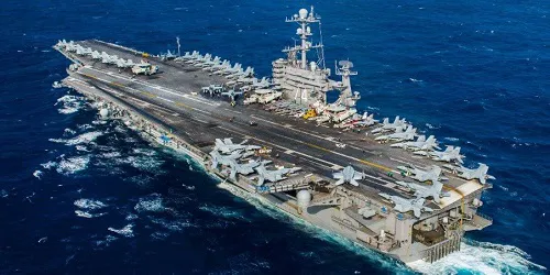 Live real-time military ship tracking of USS John C. Stennis from United States Navy