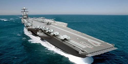 Live real-time tracking of military aircraft carrier USS John F. Kennedy from the United States Navy