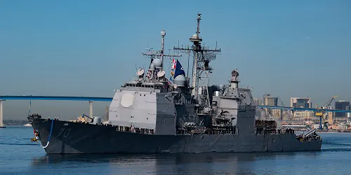 USS Lake Erie Real-Time Military Ship Tracking