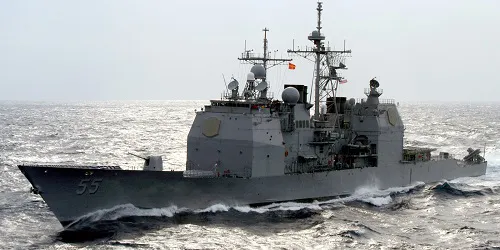 Live real-time military ship tracking of USS Leyte Gulf from United States Navy