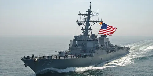 Live real-time tracking of military destroyer USS Mahan from the United States Navy
