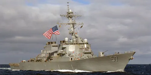 Live real-time tracking of military destroyer USS Mitscher from the United States Navy