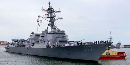Live real-time tracking of military destroyer USS Paul Ignatius from the United States Navy