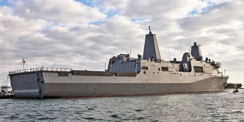 Live real-time tracking of military amphibious transport dock USS Portland from the United States Navy