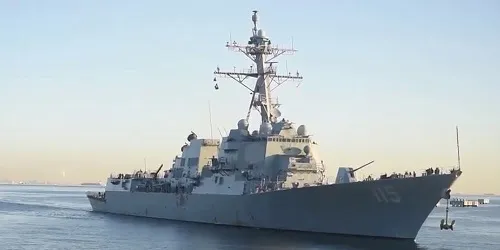 Live real-time military ship tracking of USS Rafael Peralta from United States Navy