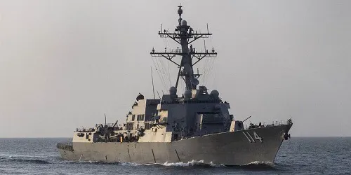 Live real-time military ship tracking of USS Ralph Johnson from United States Navy