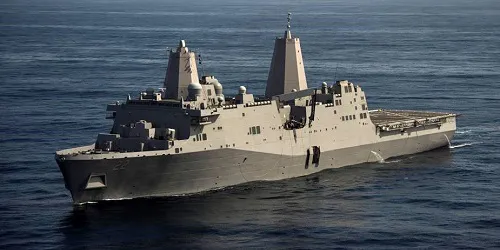 Live real-time tracking of military amphibious transport dock USS San Diego from the United States Navy