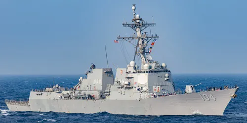 Live real-time military ship tracking of USS Sterett from United States Navy
