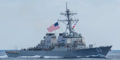 Live real-time military ship tracking of USS Stethem from United States Navy