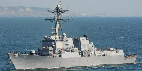 Live real-time tracking of military destroyer USS William P. Lawrence from the United States Navy