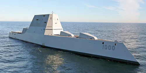 USS Zumwalt Real-Time Military Ship Tracking