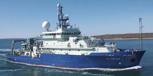 Live real-time research ship tracking of Neil Armstrong from United States Office of Naval Research