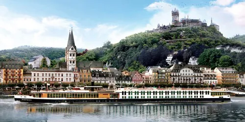 Live real-time river cruise ship tracking of River Queen from Uniworld