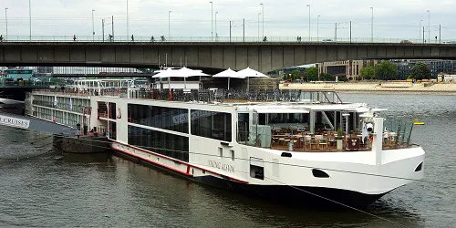 Live real-time river cruise ship tracking of Viking Alsvin from Viking