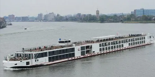 Live real-time river cruise ship tracking of Viking Baldur from Viking