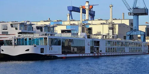 Live real-time river cruise ship tracking of Viking Heimdal from Viking