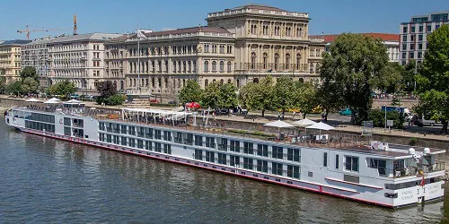 Live real-time river cruise ship tracking of Viking Hermod from Viking
