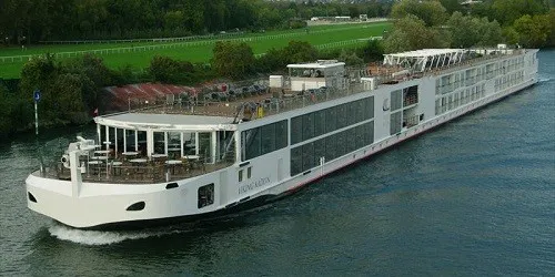 Live real-time river cruise ship tracking of Viking Kadlin from Viking