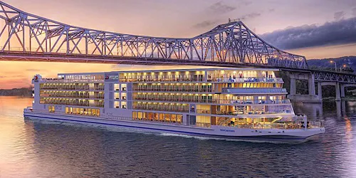 Live real-time river cruise ship tracking of Viking Mississippi from Viking
