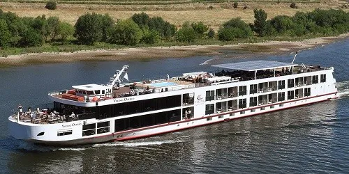 Live real-time river cruise ship tracking of Viking Osfrid from Viking