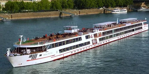 Live real-time river cruise ship tracking of Viking Prestige from Viking