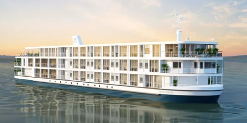 Live real-time river cruise ship tracking of Viking Saigon from Viking