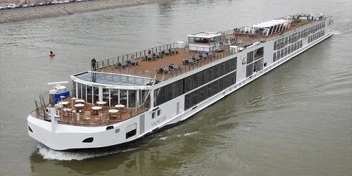 Live real-time river cruise ship tracking of Viking Tir from Viking