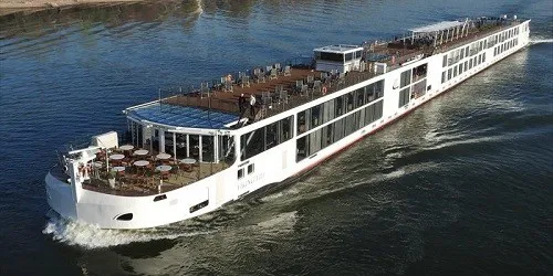 Live real-time river cruise ship tracking of Viking Vili from Viking