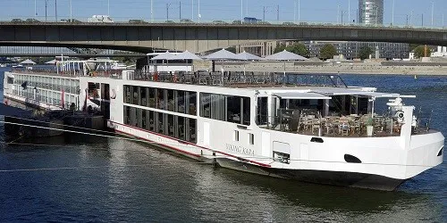 Live real-time river cruise ship tracking of Viking Kara from Viking