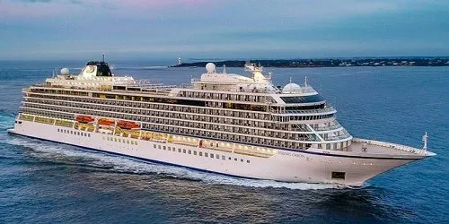 Live real-time ocean cruise ship tracking of Viking Orion from Viking